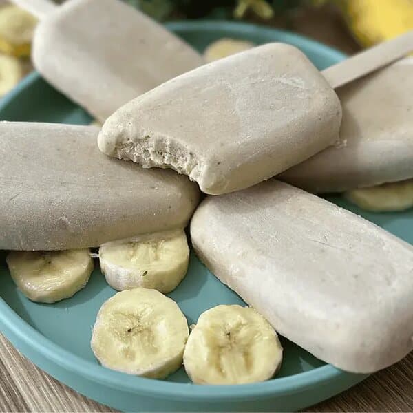 Lody bananowe na patyku